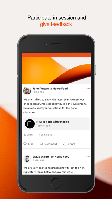 GSK events Screenshot
