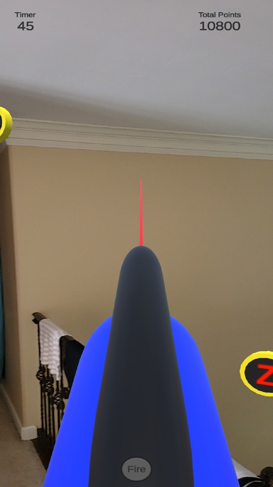 #4. AR LightSpeed Lasers (iOS) 由: KZAB Games Corp.