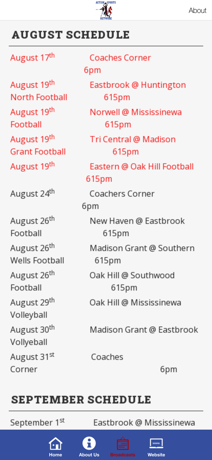 Action Sports Network