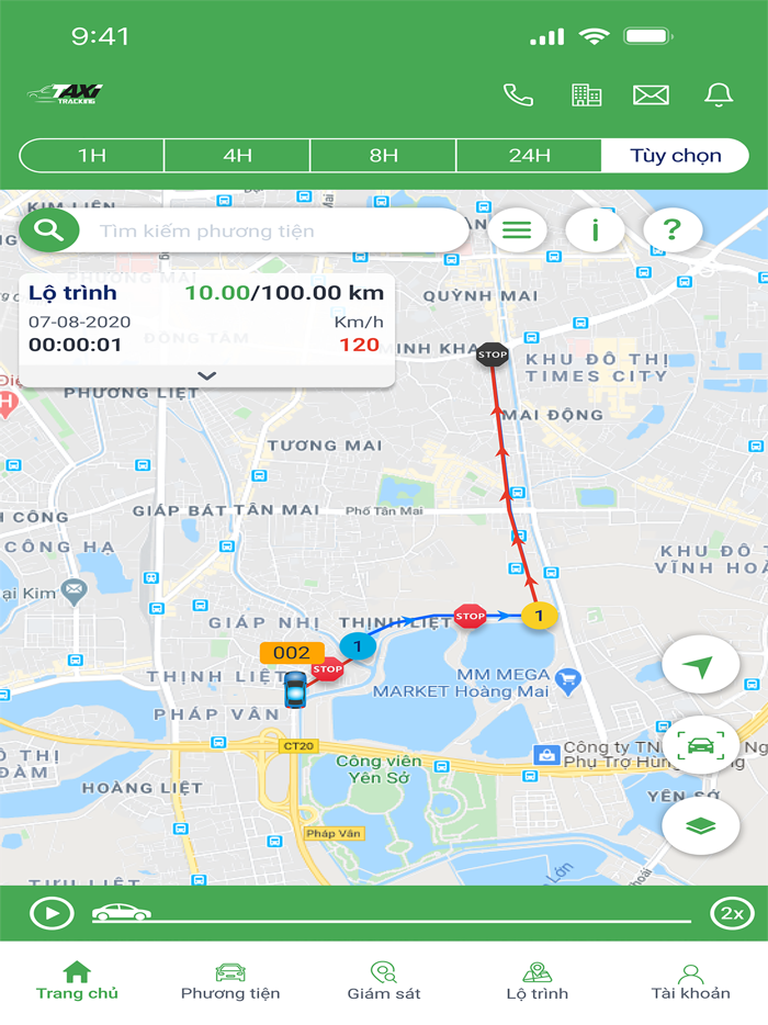 Taxi Tracking