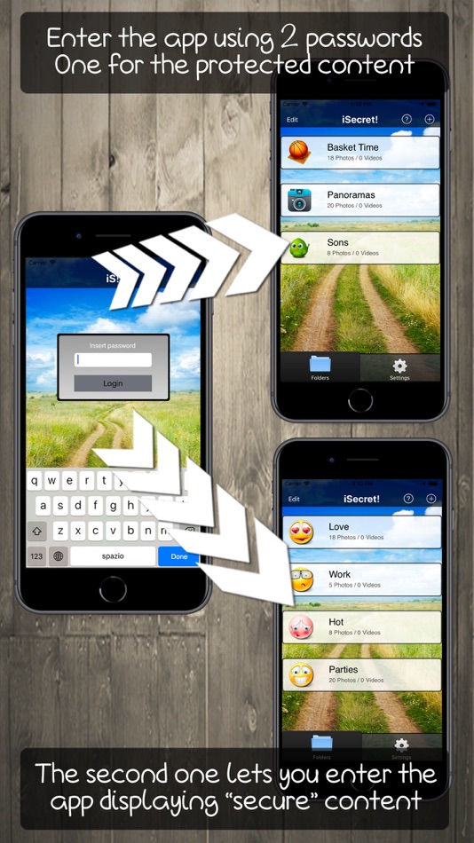 #2. iSecret! - Protected Photos (iOS) 由: michele barbieri
