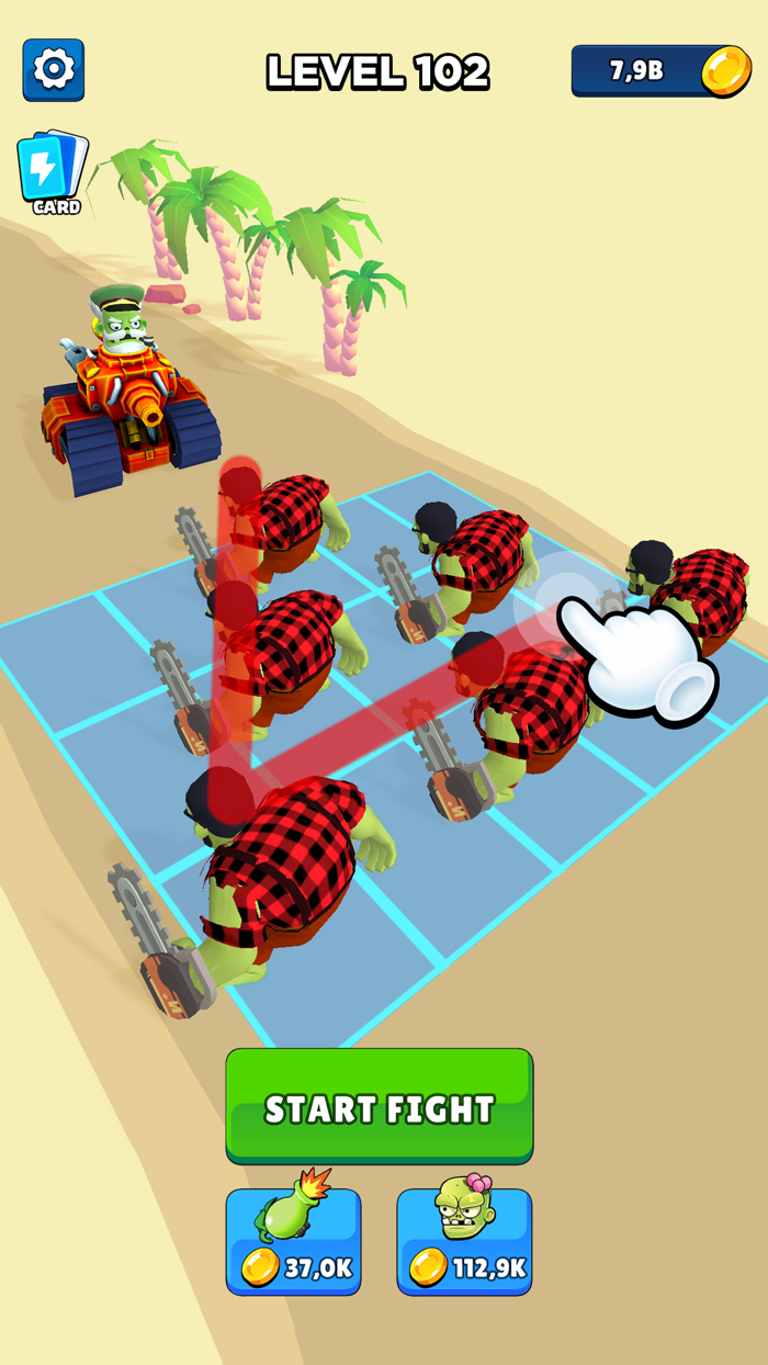 Merge Master Idle Zombie War