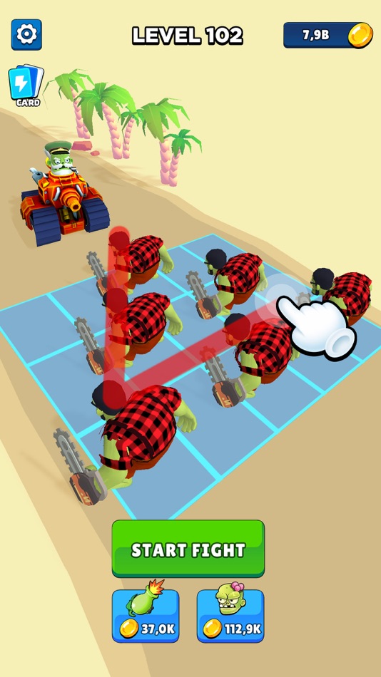 #3. Merge Master: Idle Zombie War (iOS) 由: ICEBEAR., JSC