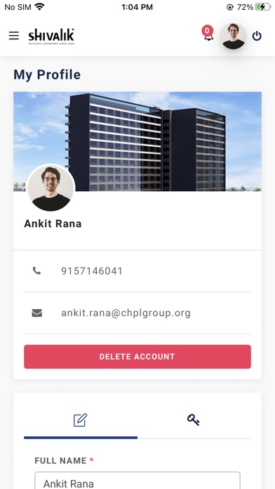 Shivalik Member Screenshot
