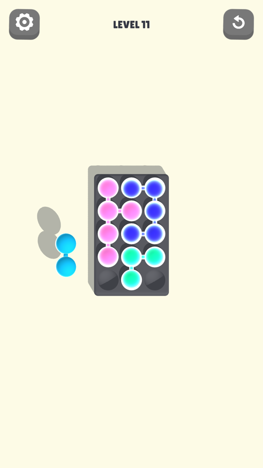 #5. Pinlog Puzzle (iOS) 由: Broken Mug Studio