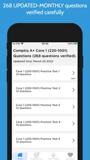 comptia a+ core1 220-1001 2022 iphone screenshot 1