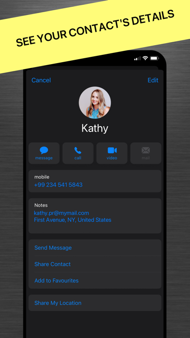 Find by phone number Screenshot