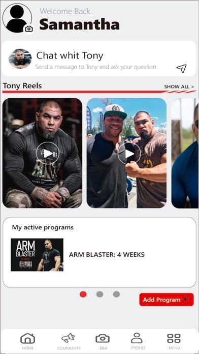 RealWorld Strength and Fitness Screenshot