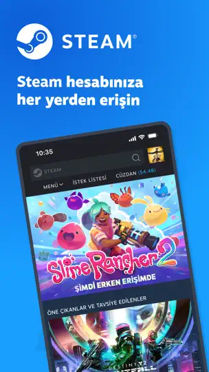 Steam Mobile iPhone Ekran Görüntüsü 1