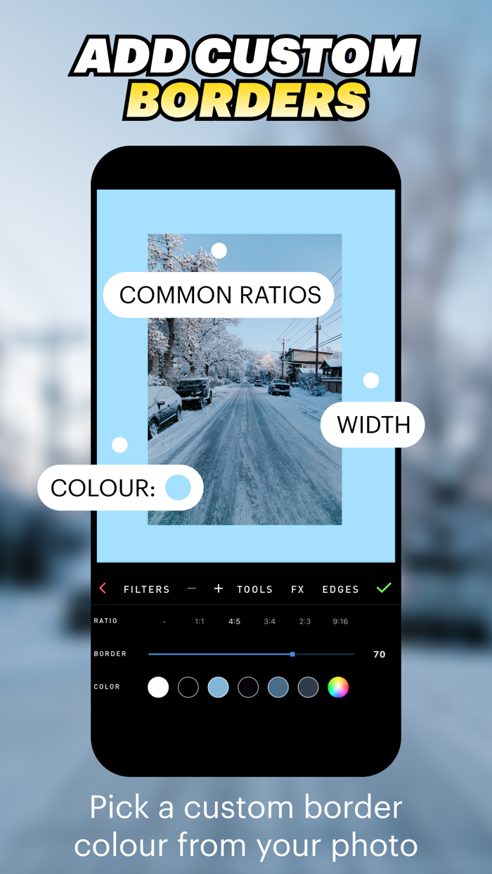 PICFX Picture Editor and Borders