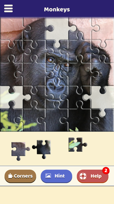 Monkey Love Puzzle Screenshot