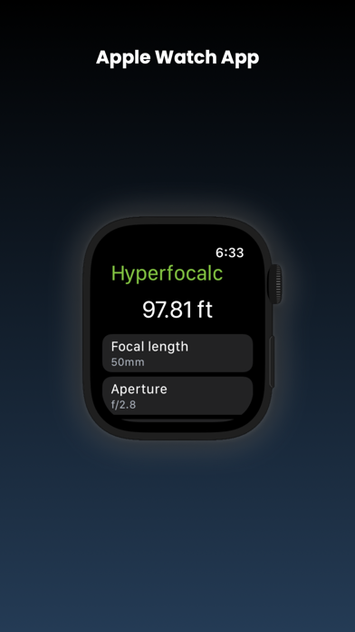 Hyperfocalc Screenshot