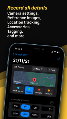 Film Logbook - Analog Tracker screenshot 3