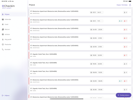 Screenshot #4 pour eCheckin