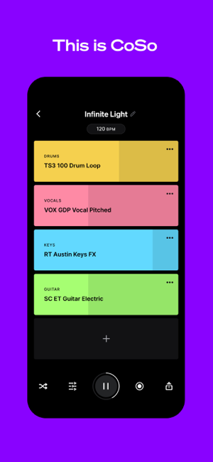 ‎CoSo by Splice Screenshot