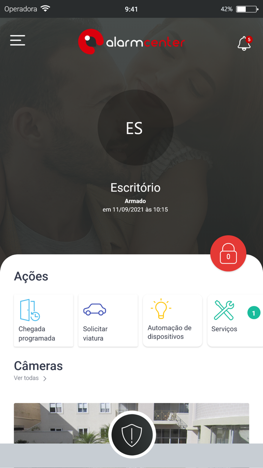 #1. Alarm Center Monitoramento (iOS) Podle: CENTRAL DE ALARMES LTDA