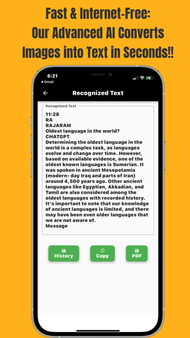 Photo Translator: Image to PDF Screenshot