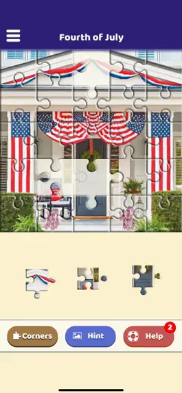 Game screenshot Fourth of July Puzzle hack