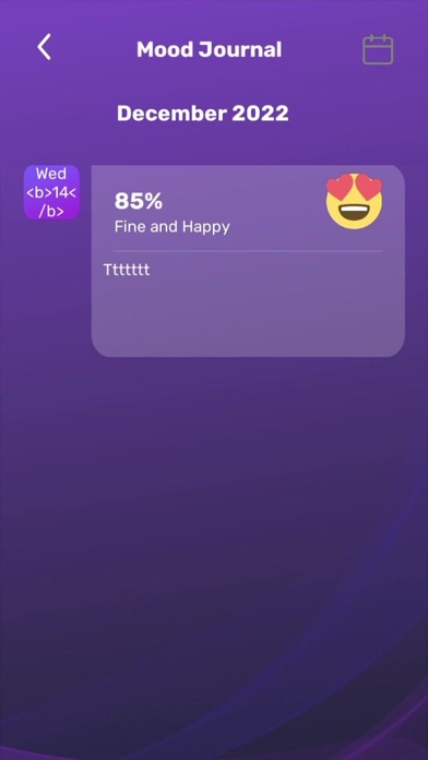 Stress Relief & Meditation App Screenshot