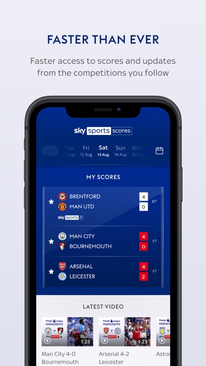 Sky Sports Scores