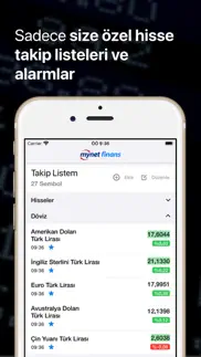 mynet finans borsa döviz altın iphone screenshot 3