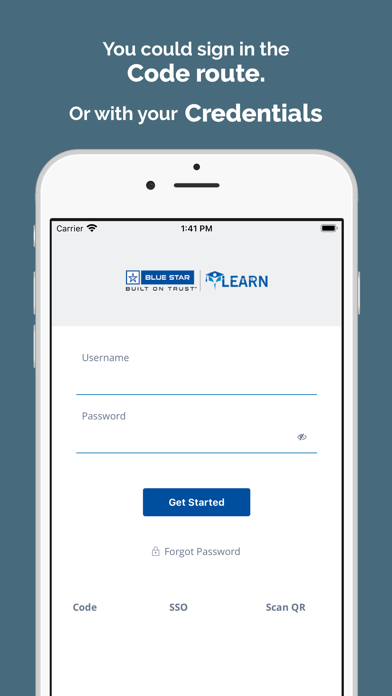 iLearn - Blue Star LMS Screenshot