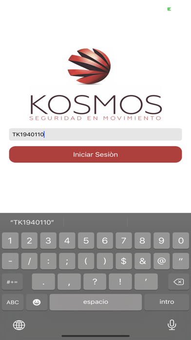 Kosmos-Phone Screenshot