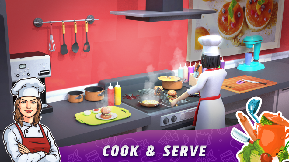#1. Chef Simulator - Cooking Games (iOS) 由: Jeba Takia Sumyia