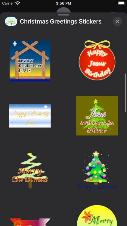 Christmas Greetings: Stickers