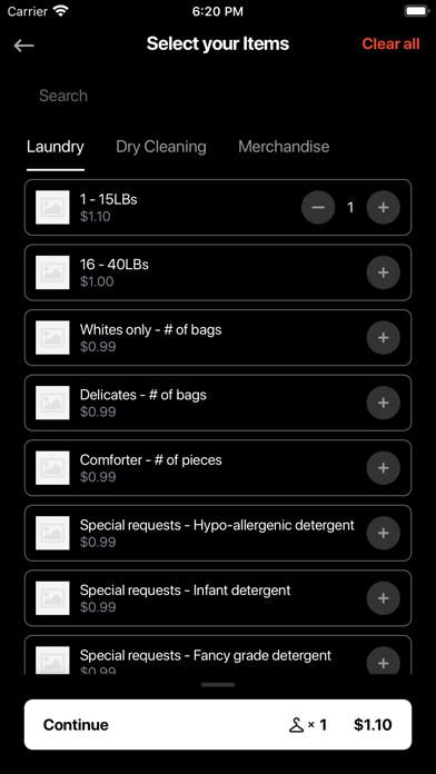YLS - Your Laundry Specialists Screenshot