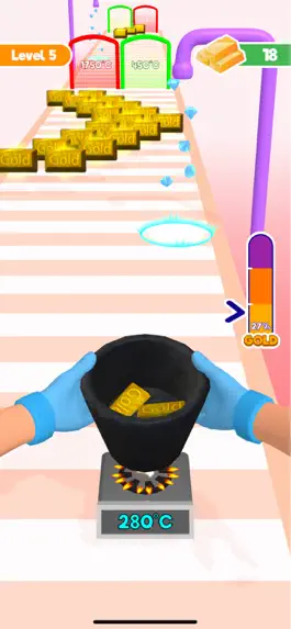 Game screenshot Gold Melting apk