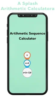 arithmetic sequence calculator iphone screenshot 1