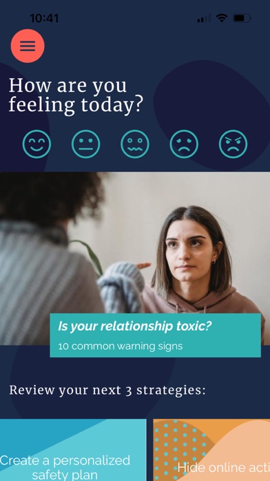 myPlan Safety App Screenshot