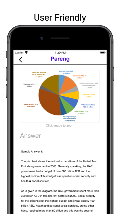 Pareng - IELTS Writing Prep Screenshot