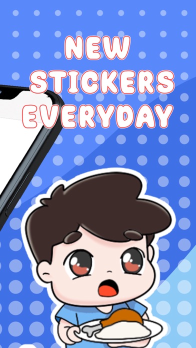 Cute Boy Emoji Stickers Screenshot