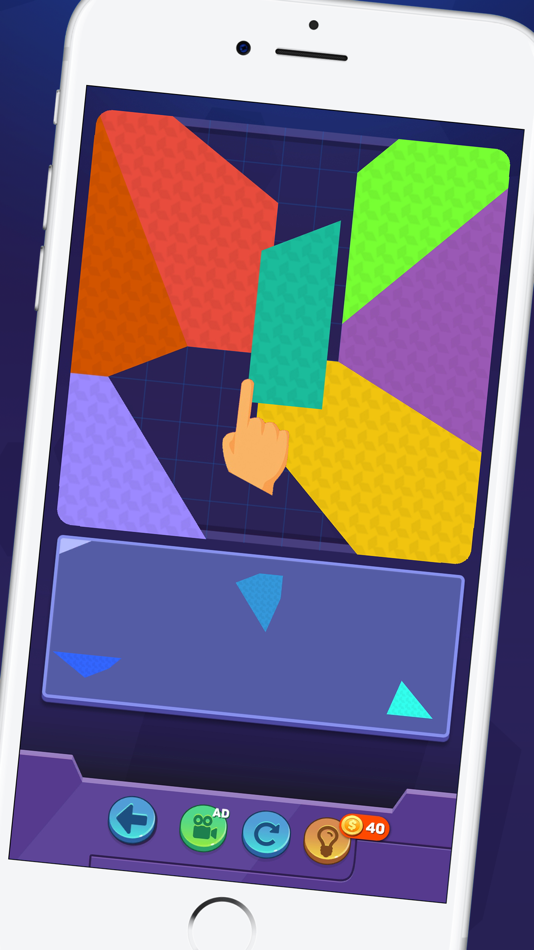 #4. Tangram Polygon Puzzle (iOS) By: Cong Pham