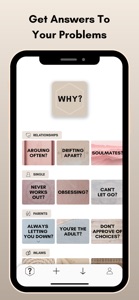 the WHY? app screenshot #1 for iPhone