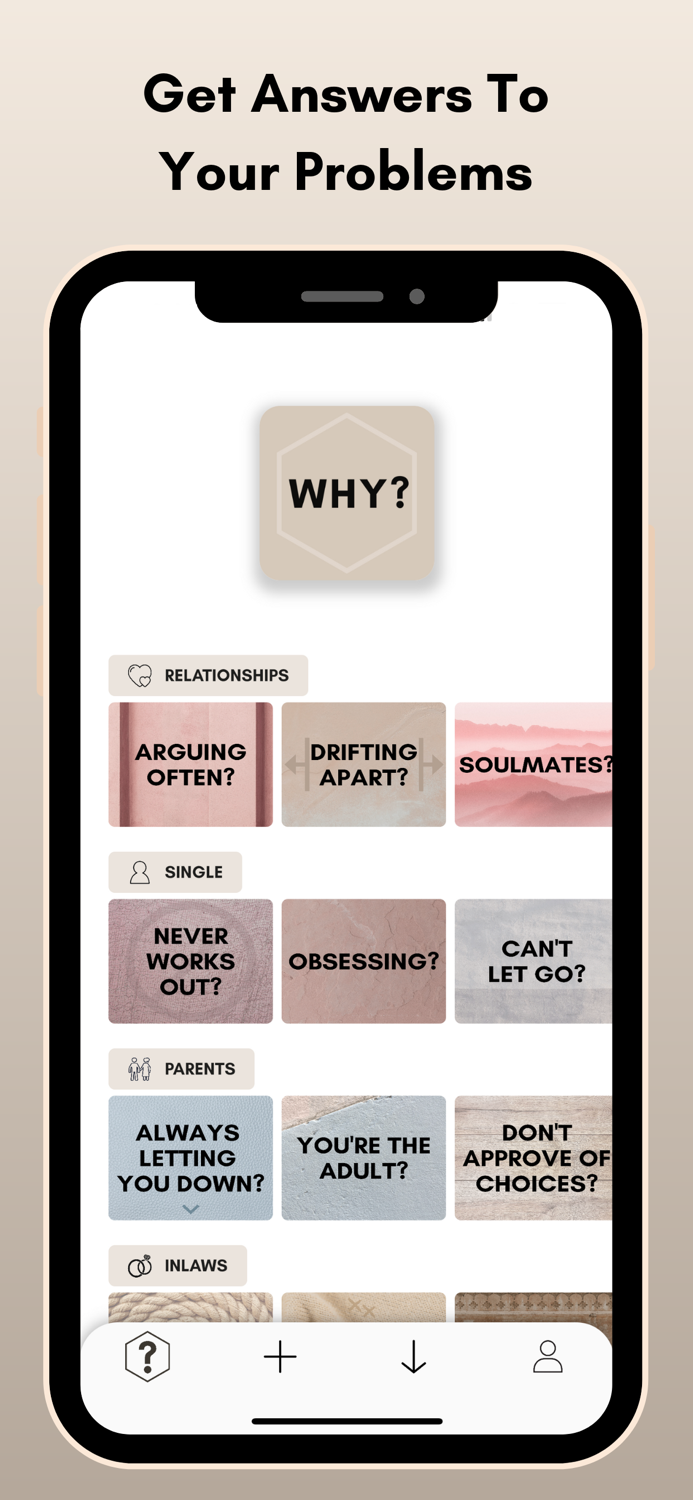 the WHY app
