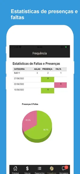 Game screenshot Bluesoccer Alunos apk