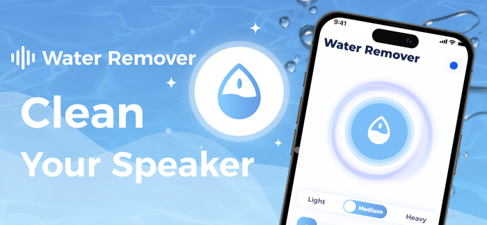 Water Remover - Clear Speaker