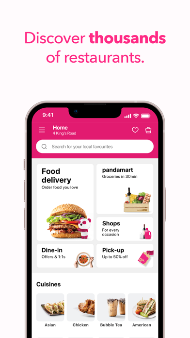 foodpanda: Food & Groceriesのおすすめ画像2