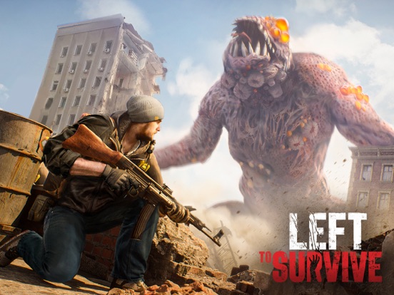 Left to Survive: Zombie games iPad app afbeelding 1
