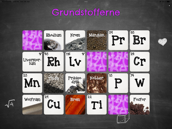 Screenshot #5 pour Grundstofferne
