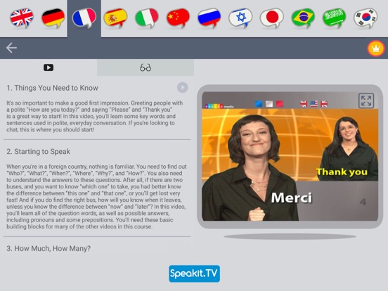 French | by Speakit.tv