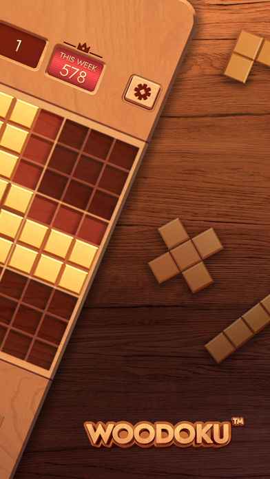 screenshot of Woodoku - Wood Block Puzzles 2