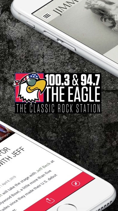 100.3 & 94.7 The Eagle (WDHI) Screenshot