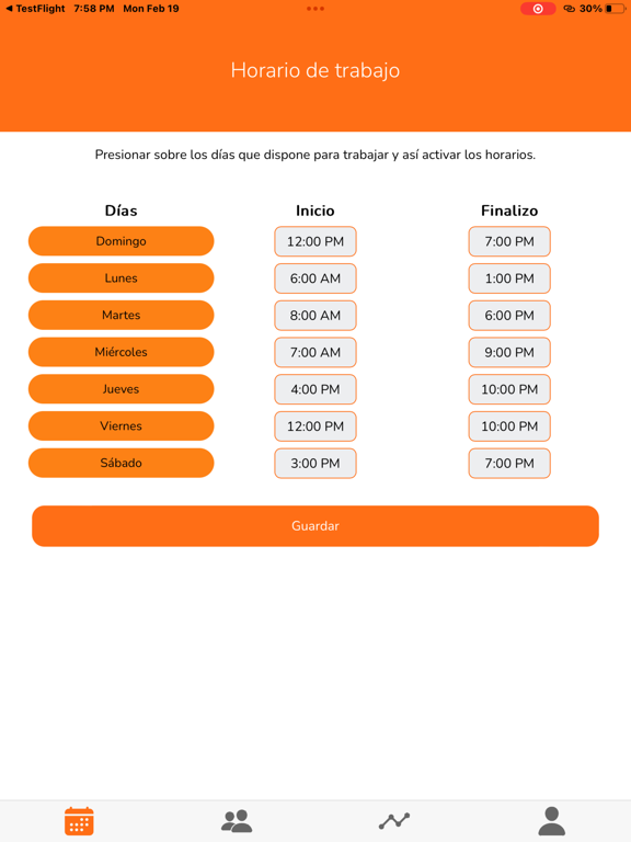 Tuguru Expertos iPad screenshot 3 - Productivity app