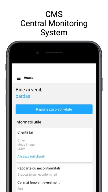 Central Monitoring System