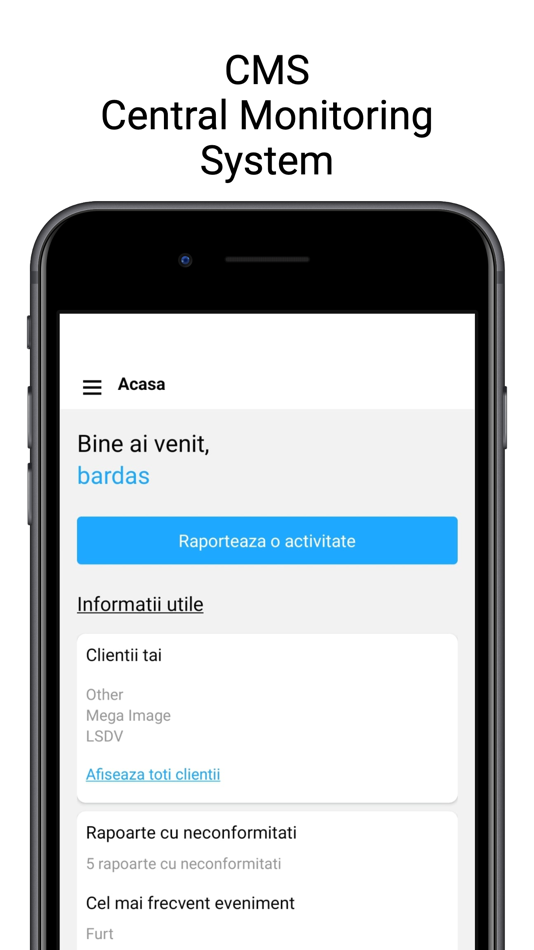 #1. Central Monitoring System (iOS) 由: Andrei Bardas