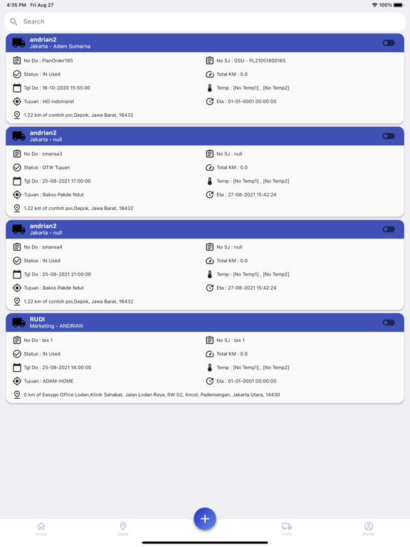 Screenshot #6 pour EasyGO TMS